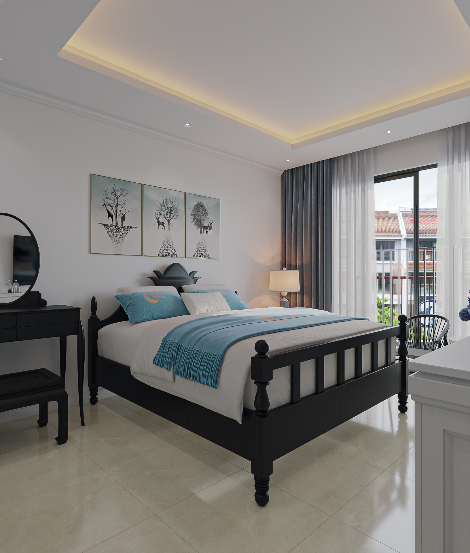 A room at Luna Oriental