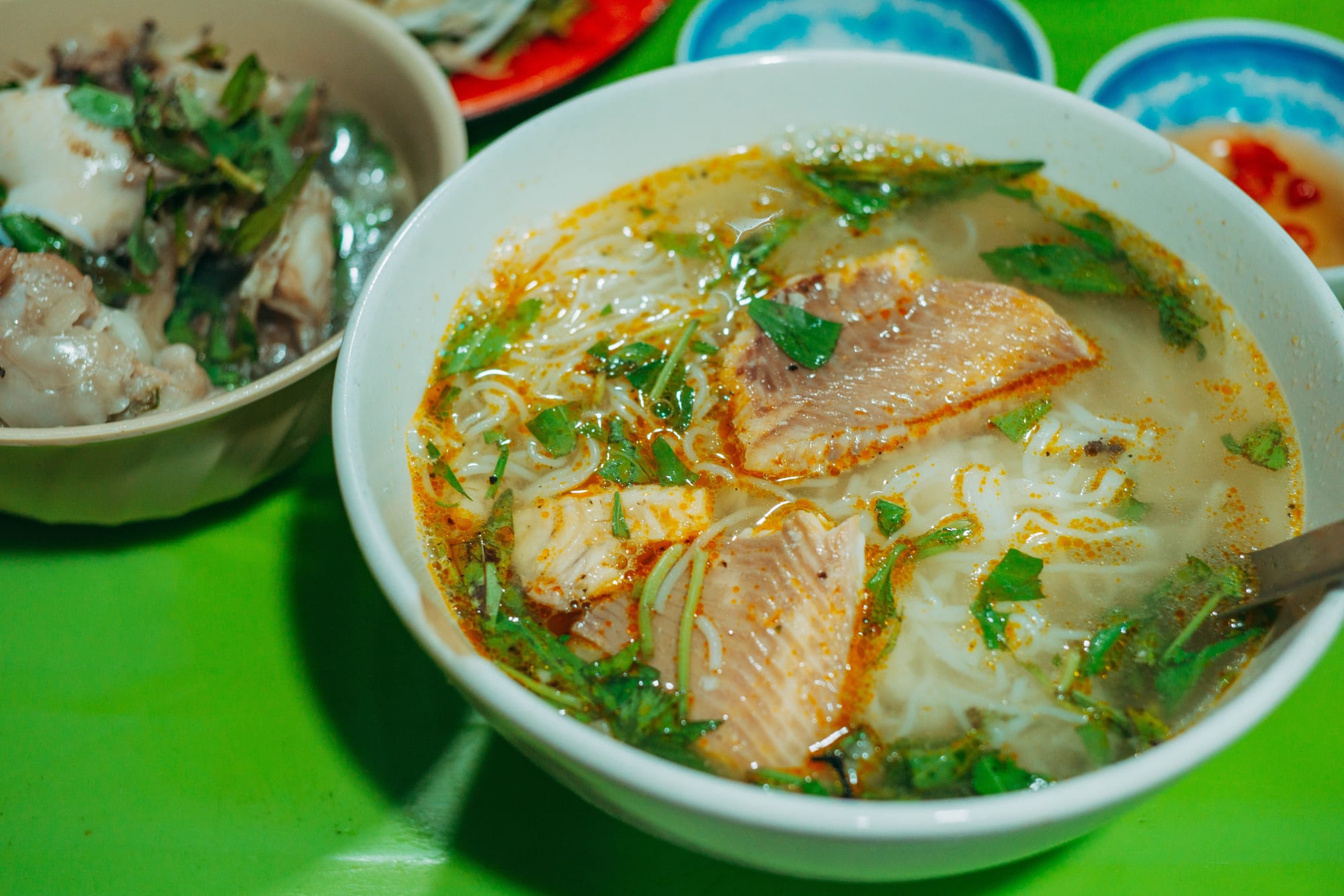 Bánh canh chả cá Phú Quốc: the local fish-cake noodle soup
